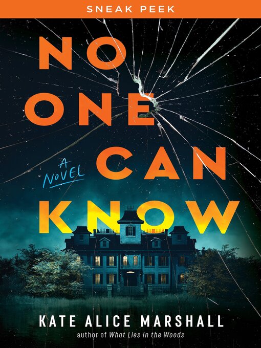 Title details for No One Can Know Sneak Peek by Kate Alice Marshall - Available